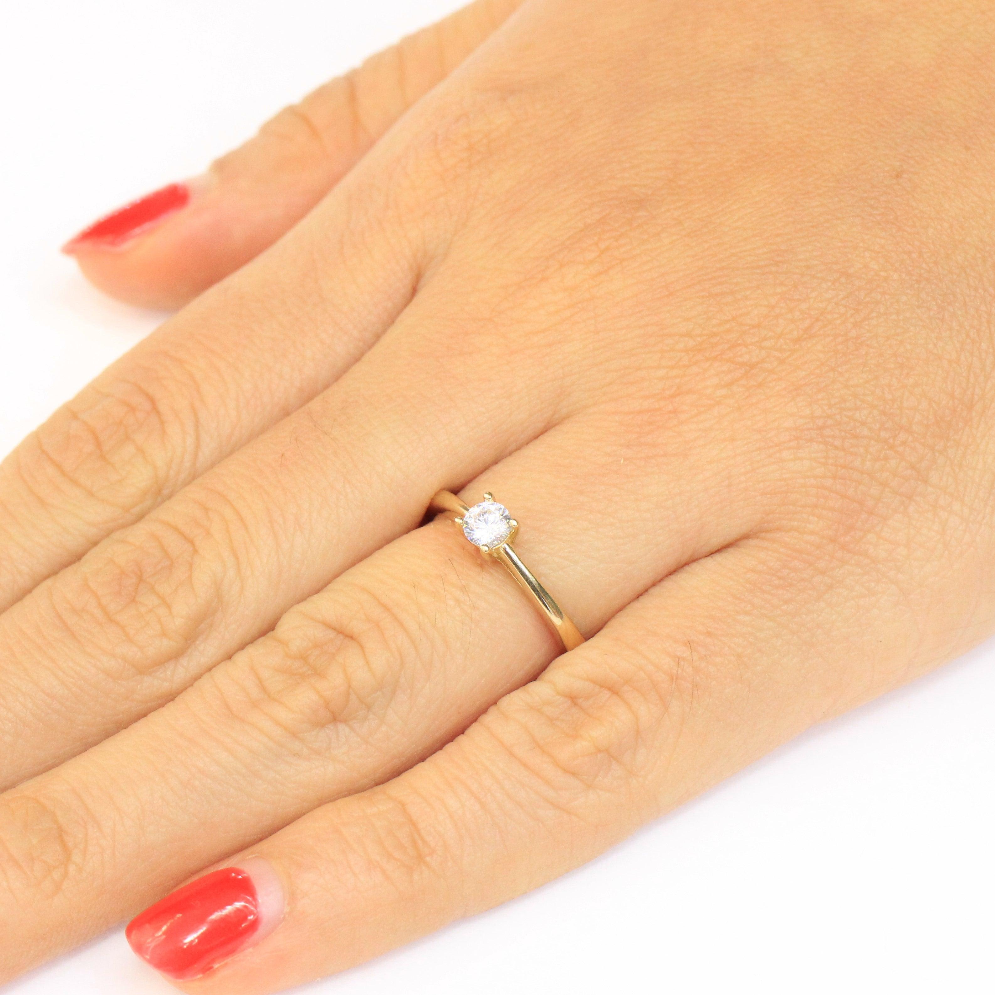 ANILLOS DE COMPROMISO 10K