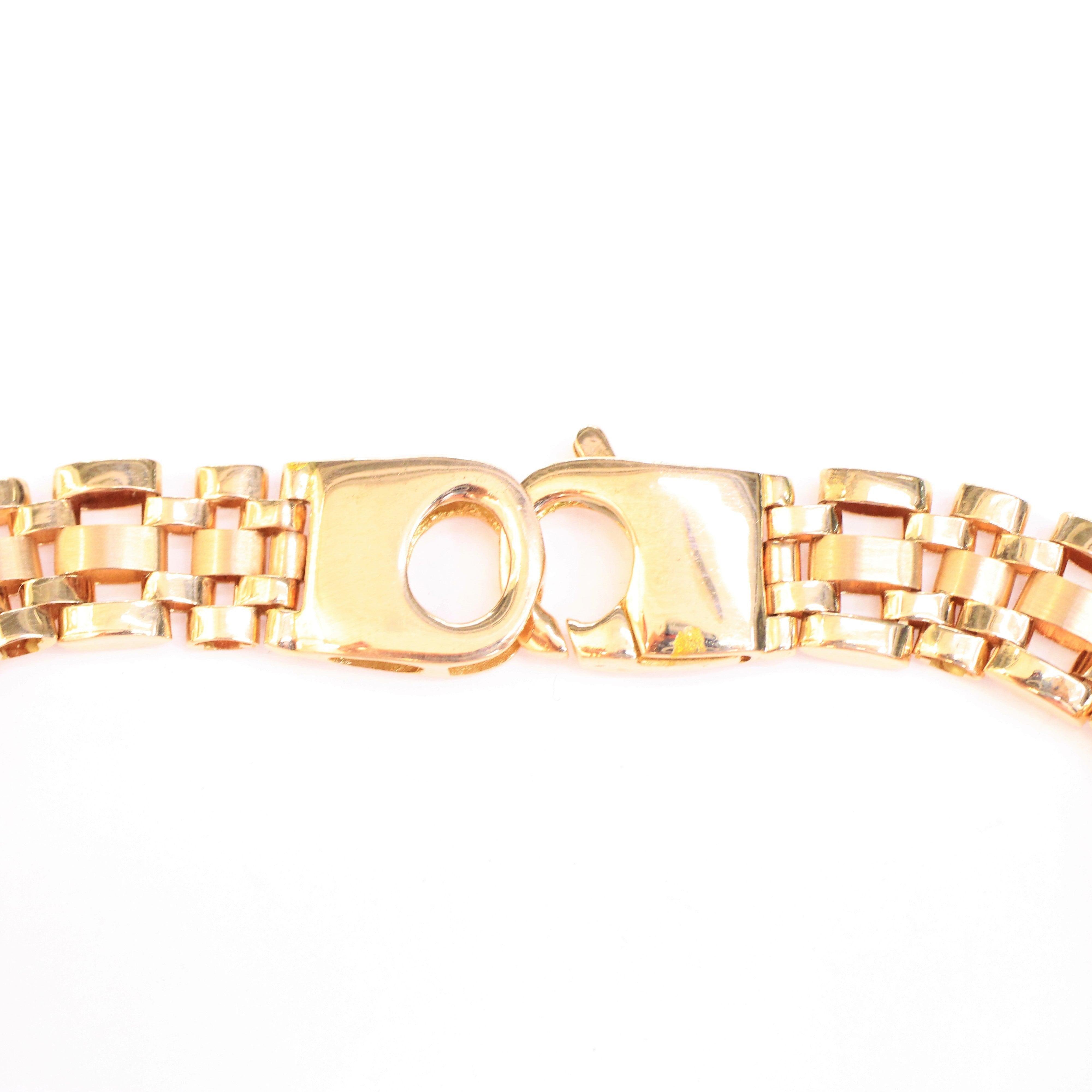 Esclava para caballero en oro rosa 14k - Orovel's Collection