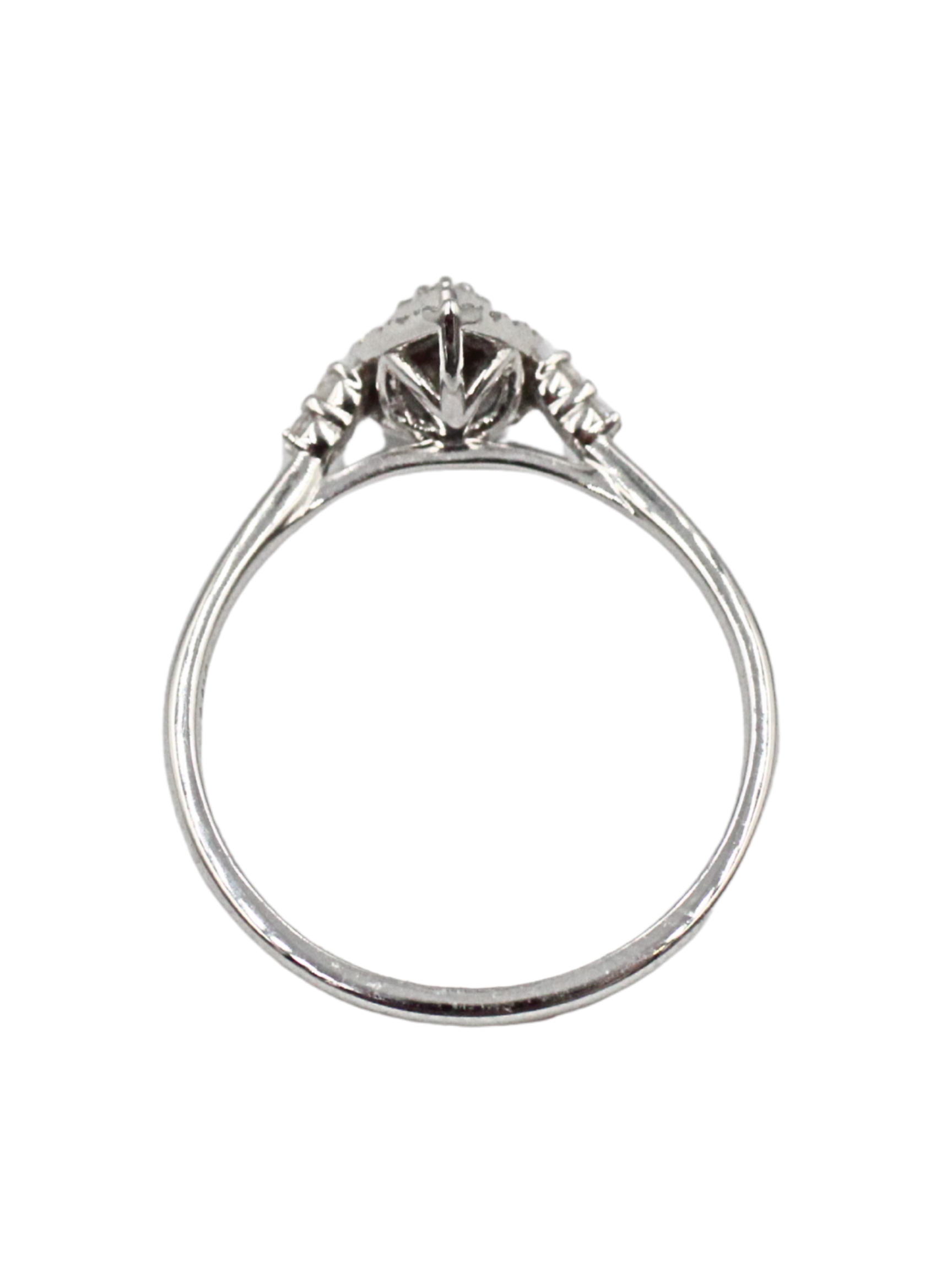 ANILLO EN ORO BLANCO 14K