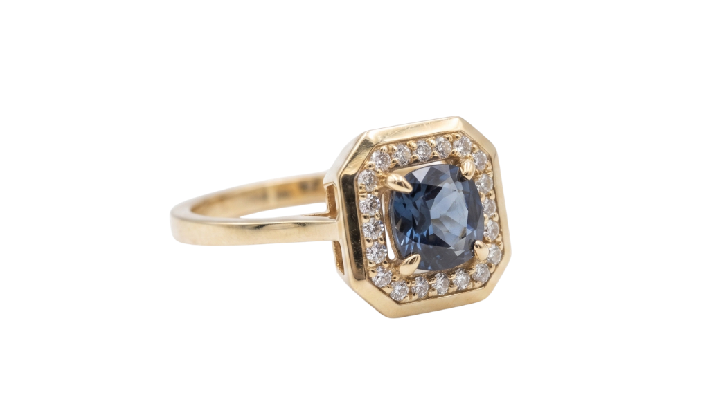 ANILLO ORO ROSA 14K