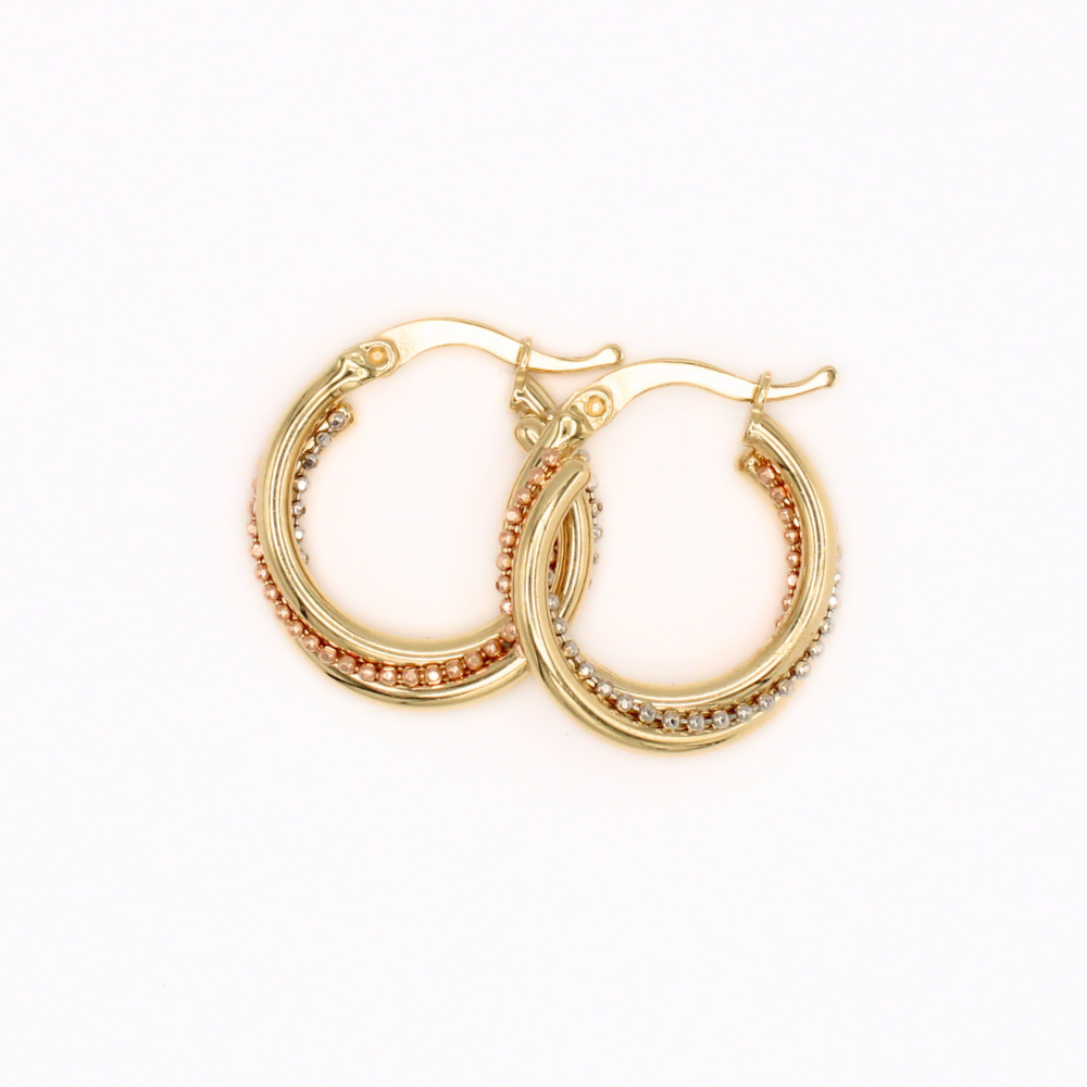 ARRACADAS ORO 14K