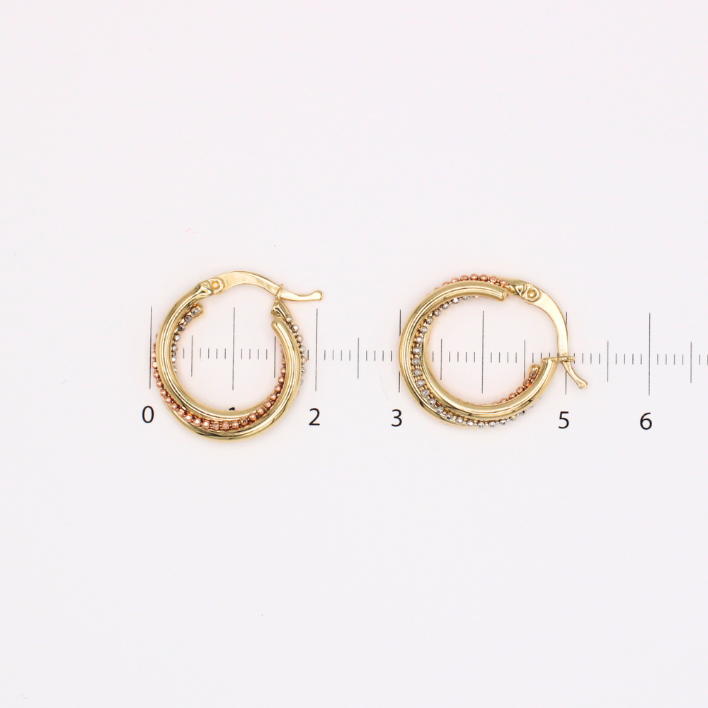 ARRACADAS ORO 14K