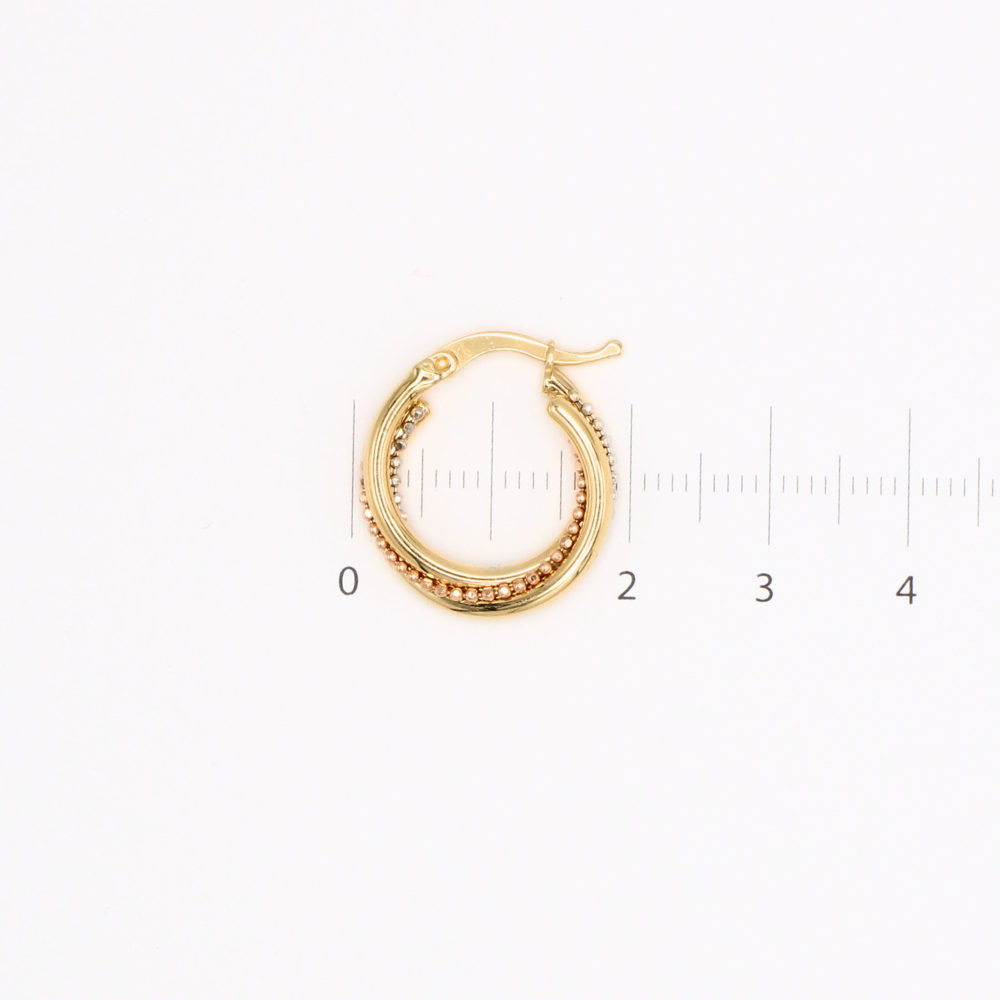 ARRACADAS ORO 14K