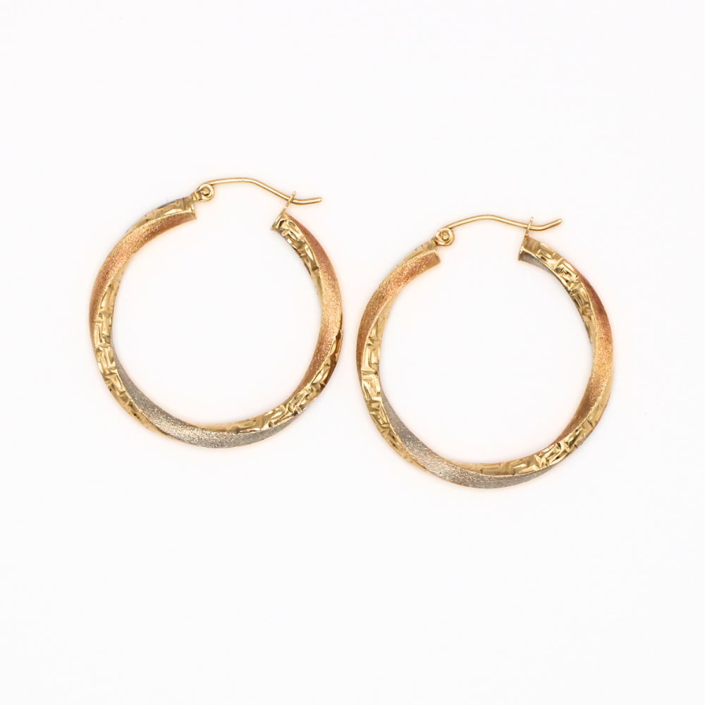 ARRACADA TRES OROS 14K