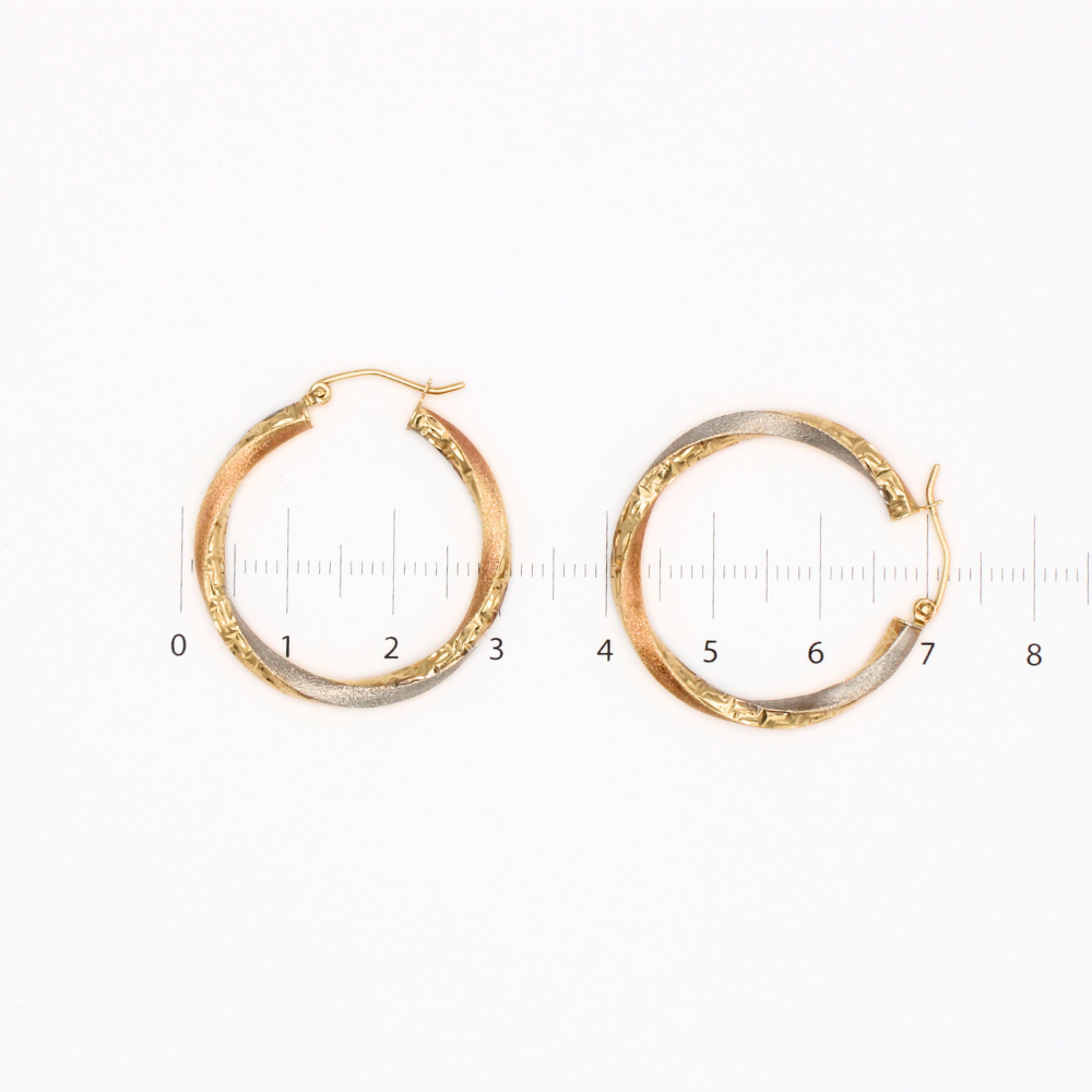 ARRACADA TRES OROS 14K