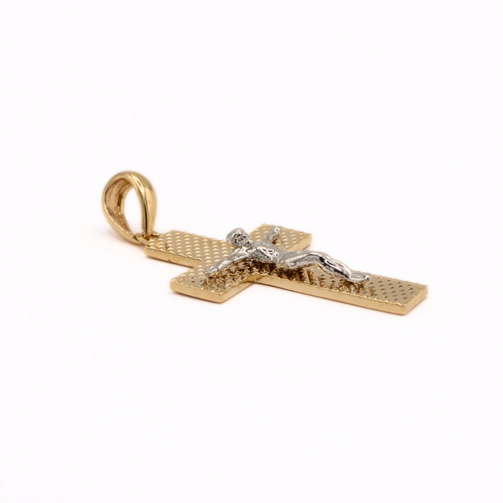 DIJE CRUZ ORO 14K