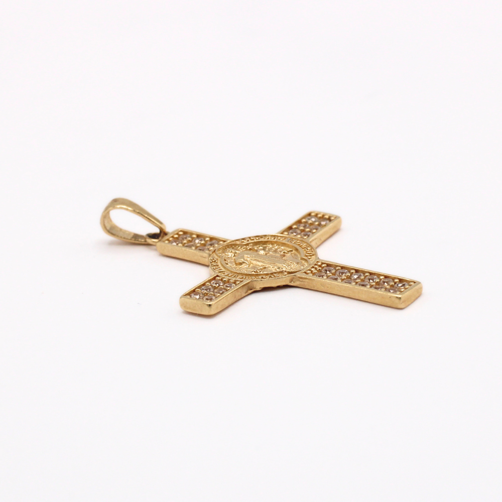 CRUZ SAN BENITO ORO 14K