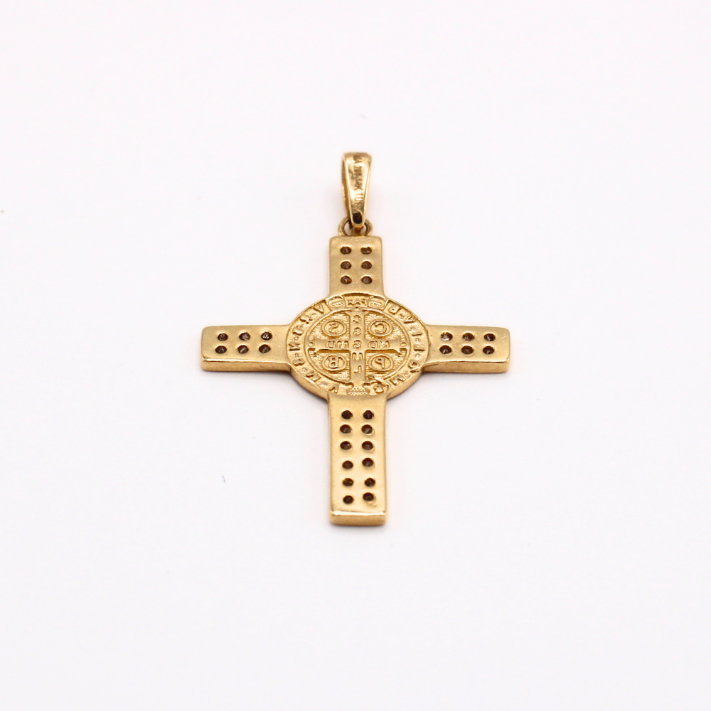 CRUZ SAN BENITO ORO 14K