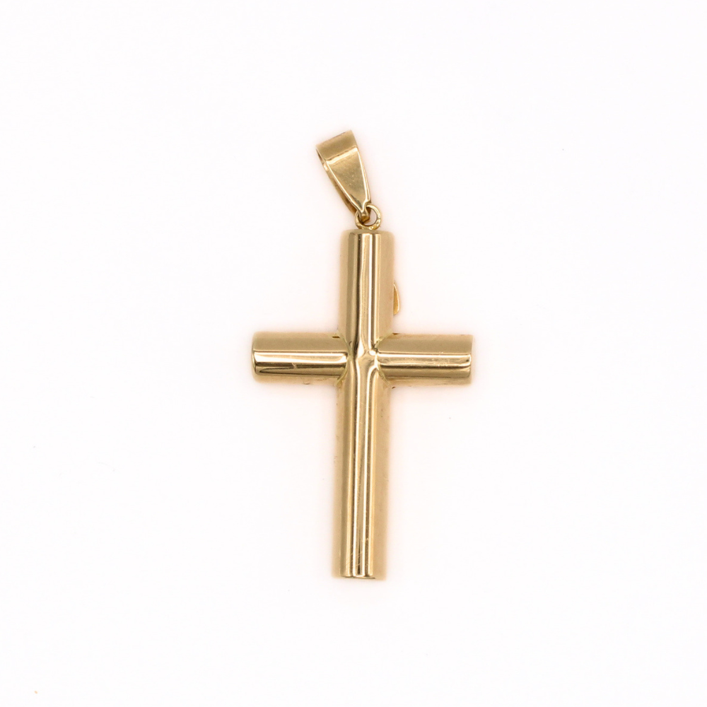 DIJE CRUZ ORO 14K