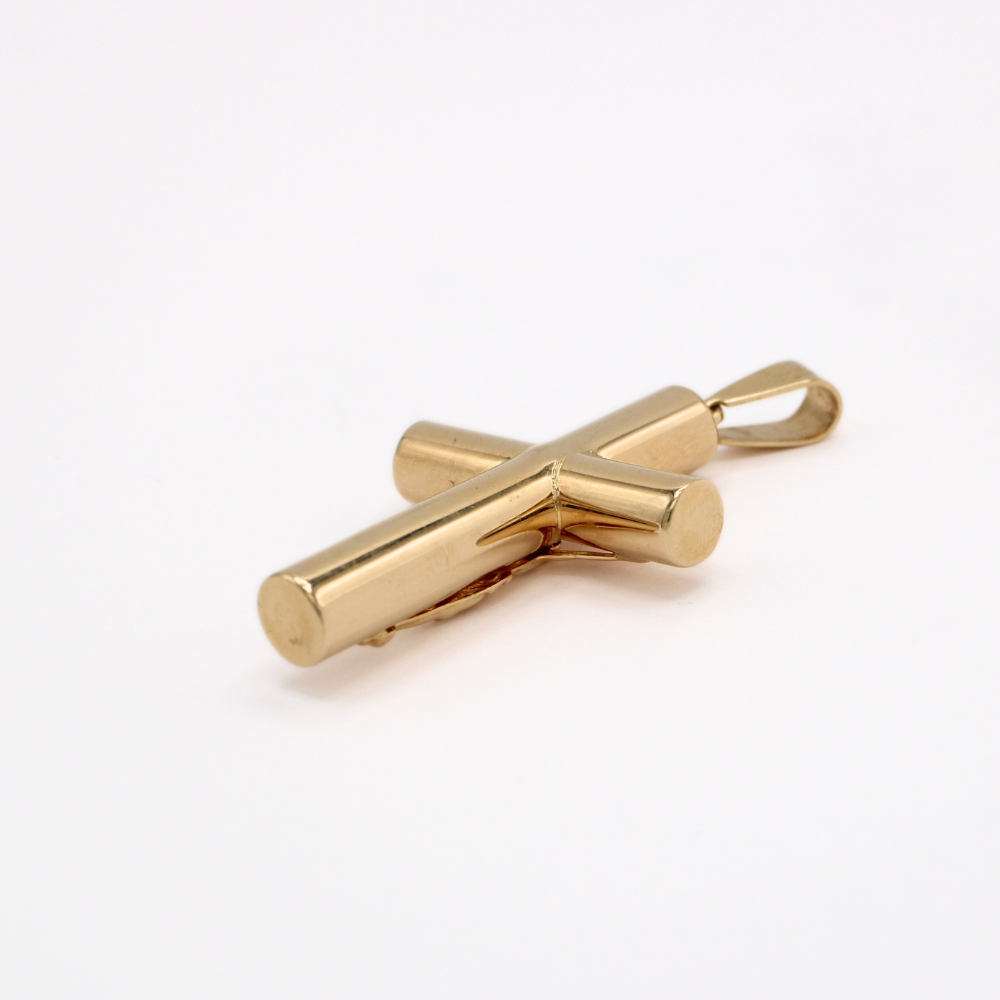 DIJE CRUZ ORO 14K