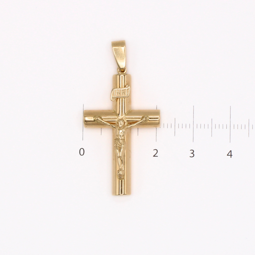 DIJE CRUZ ORO 14K