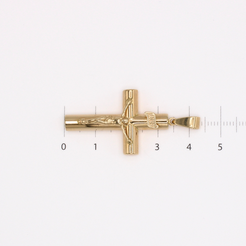 DIJE CRUZ ORO 14K