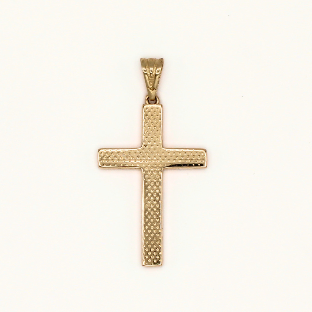 DIJE CRUZ ORO 14K