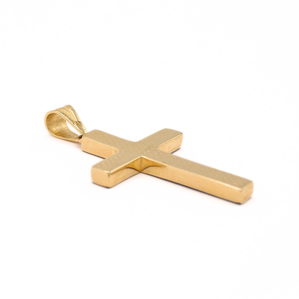 DIJE CRUZ ORO 14K