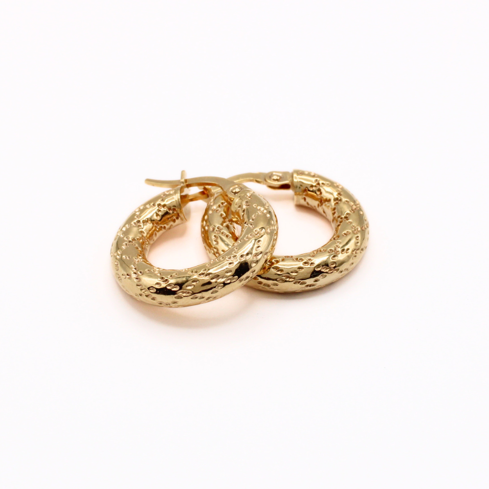 ARRACADAS ORO 14K