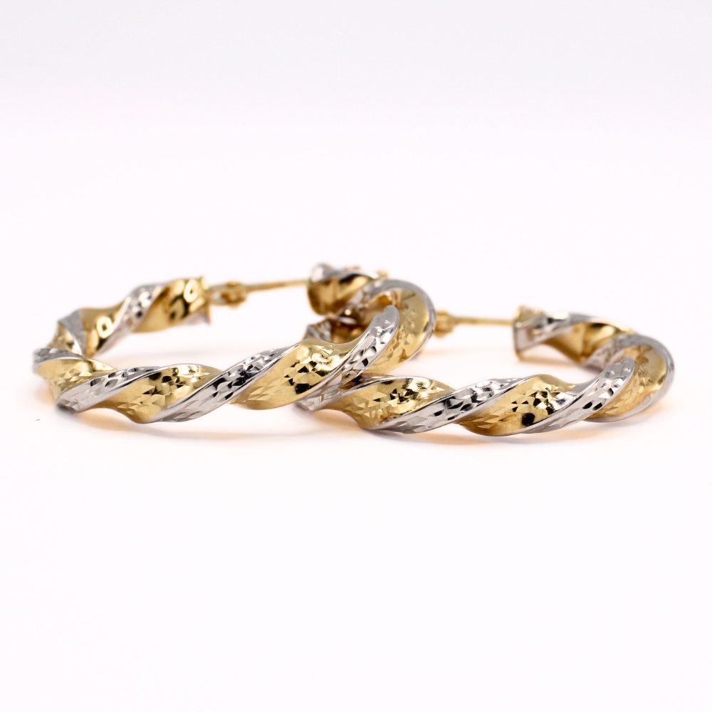 ARRACADAS ORO 14K