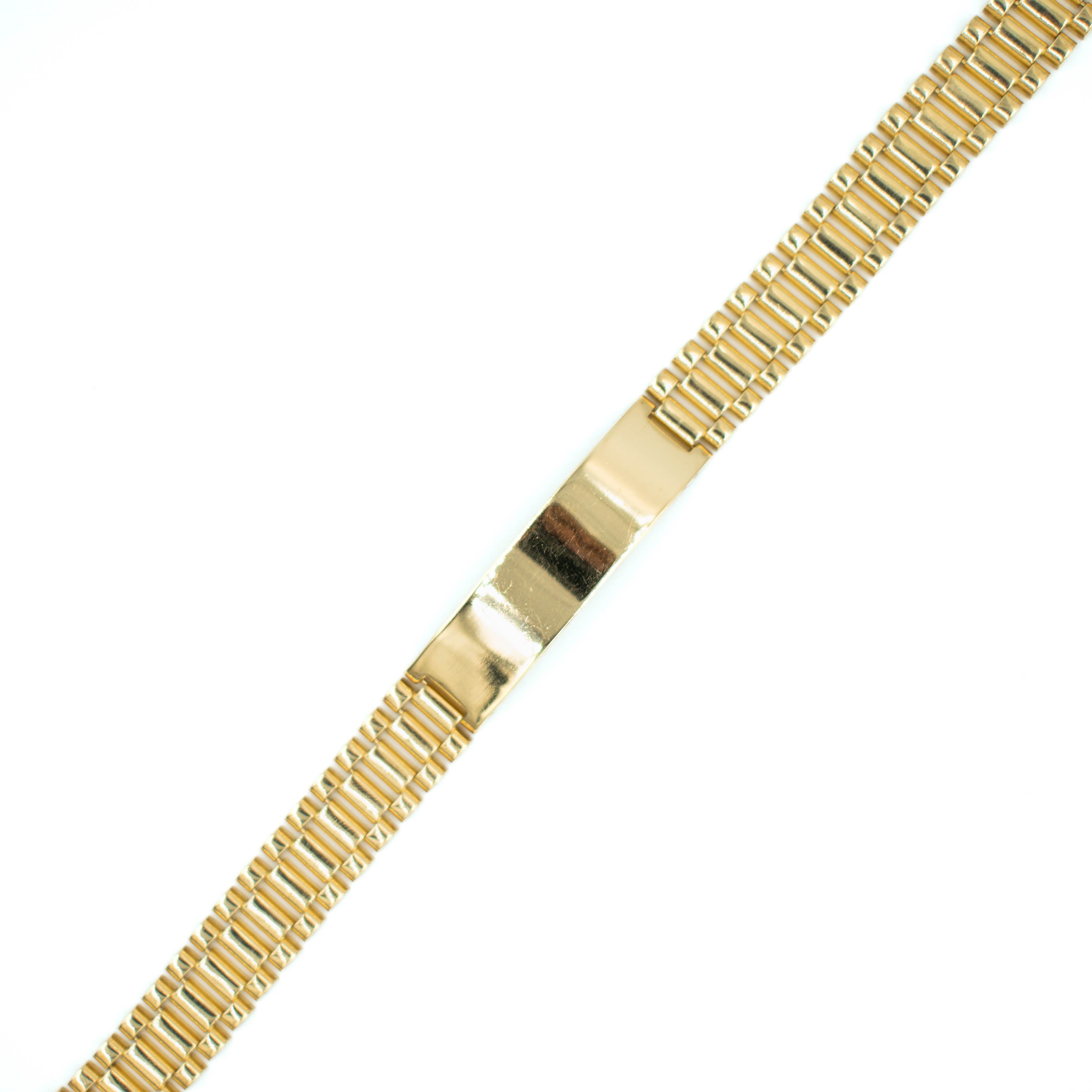 ESCLAVA MARCA DE DISEÑADOR ORO 14K