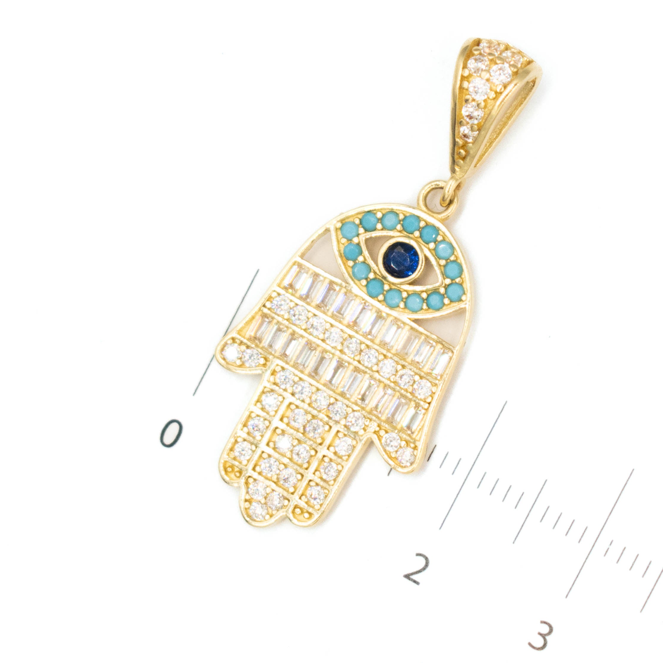 DIJE MANO DE FATIMA ORO 14K