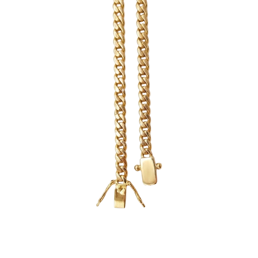 CADENA CUBANA ORO 18K