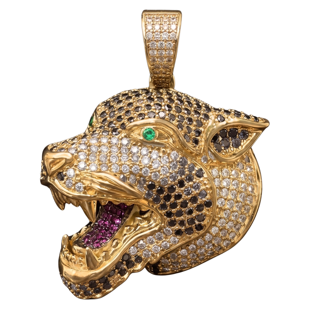 DIJE PUMA ORO 14K