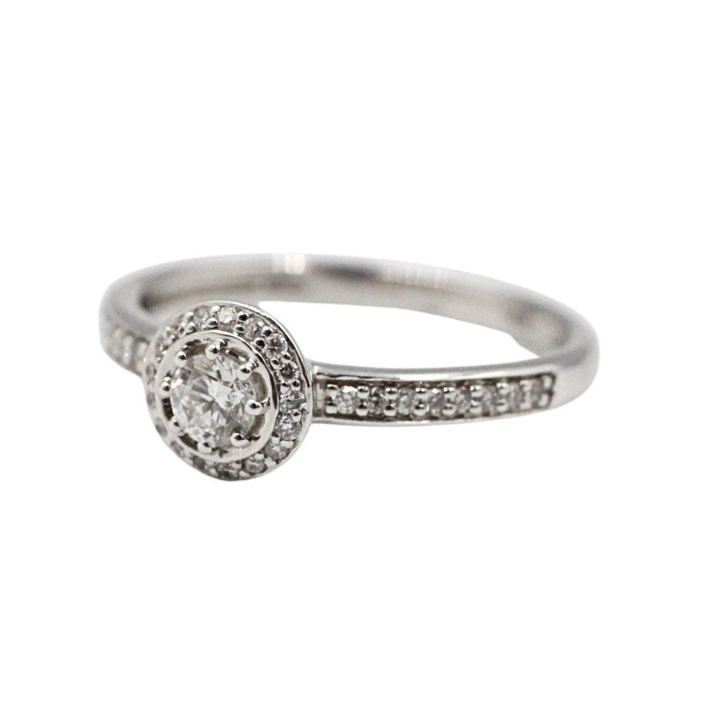 ANILLO EN ORO BLANCO 14K