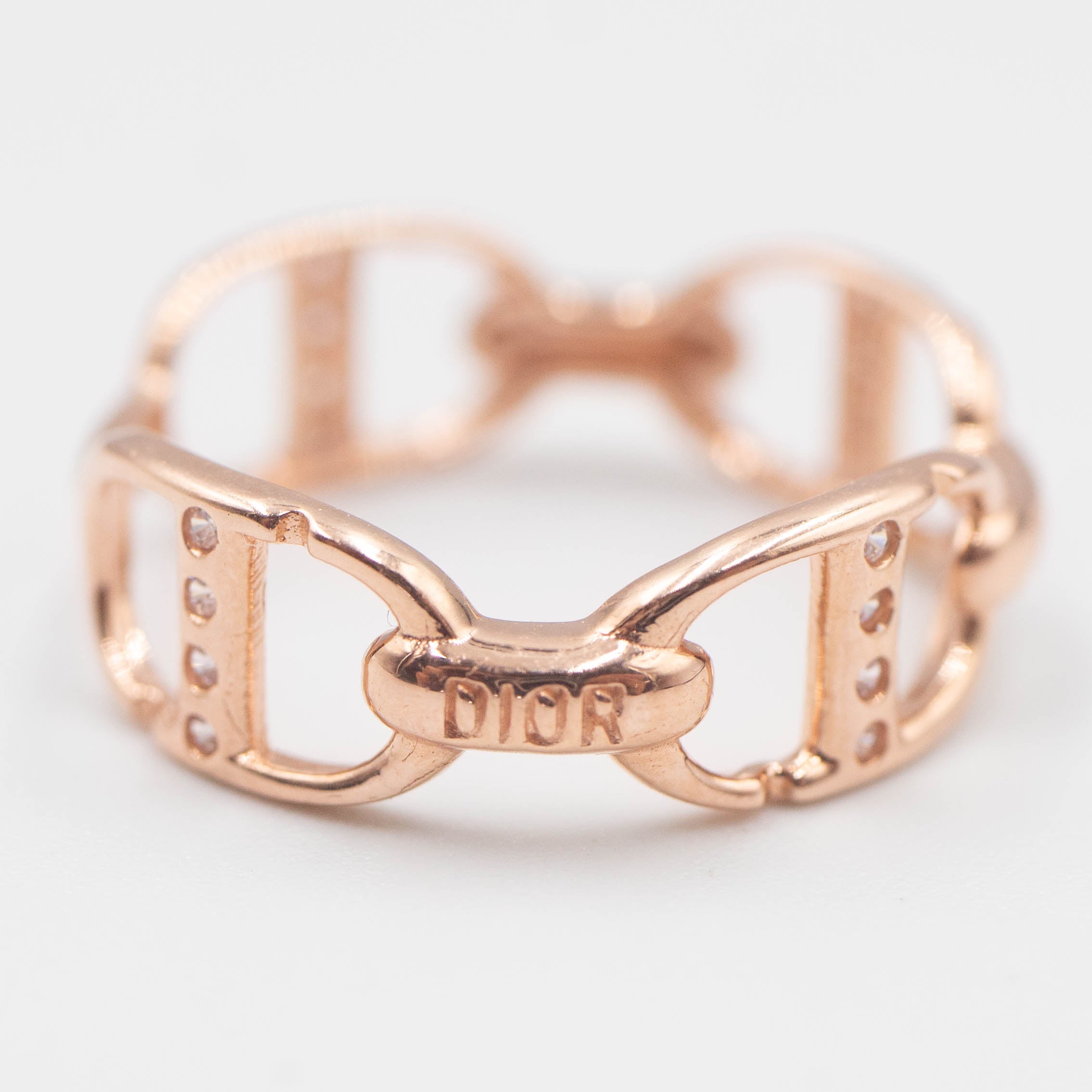 ANILLO ORO ROSA CON ZIRCONIA 14K