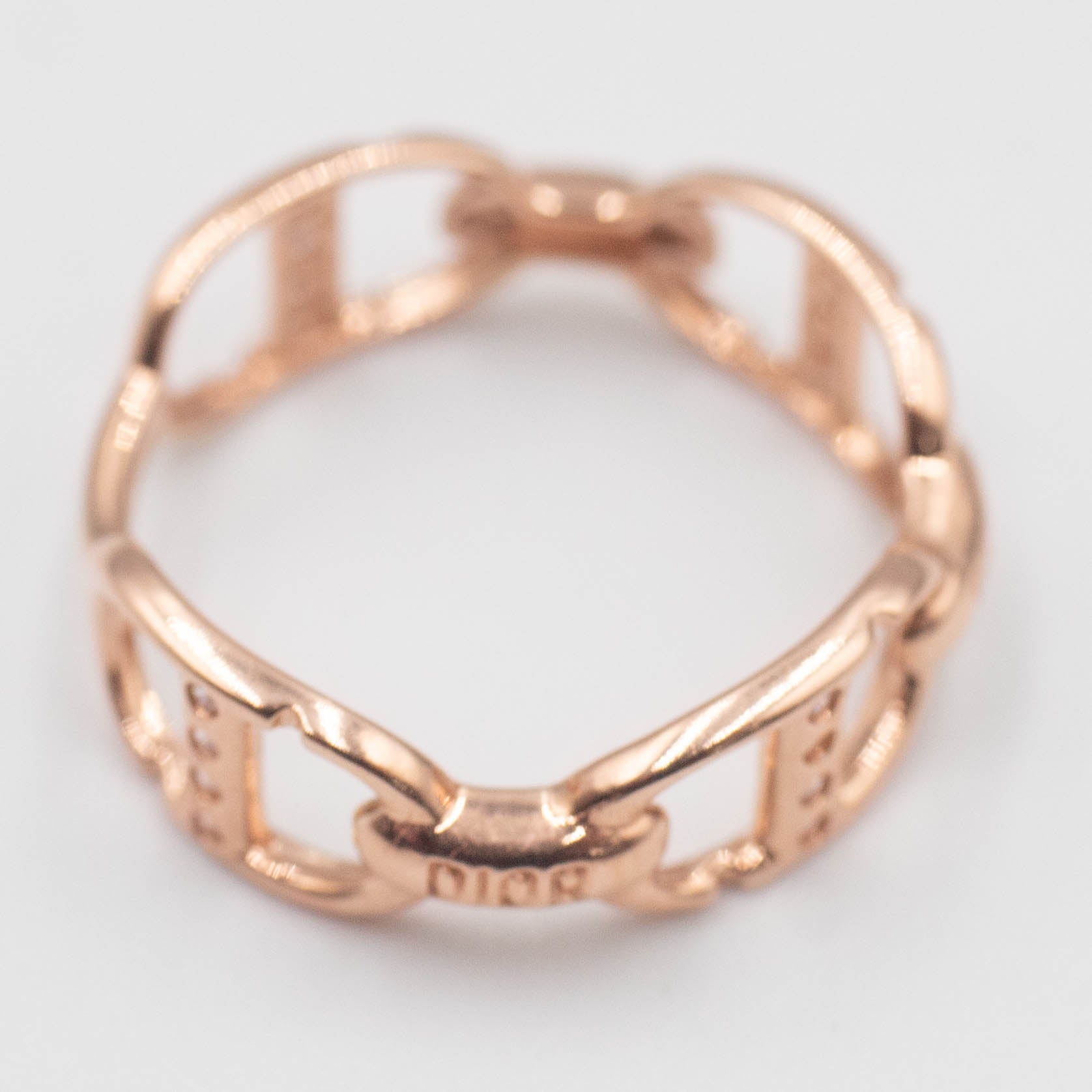 ANILLO ORO ROSA CON ZIRCONIA 14K