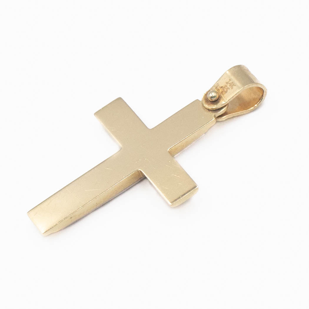 DIJES CRUZ COMBINADA ORO 14K