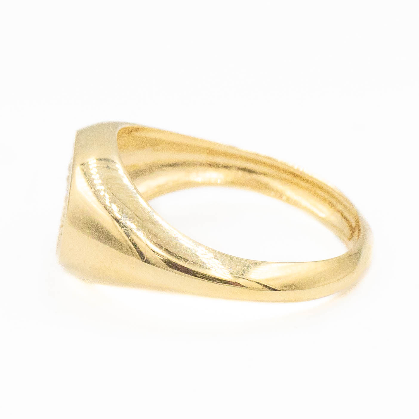 ANILLO CON PIEDRA ZIRCONIA ORO 14K