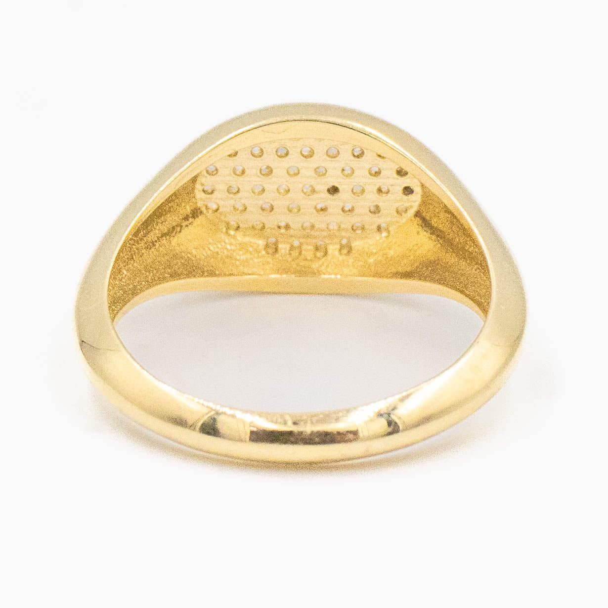 ANILLO CON PIEDRA ZIRCONIA ORO 14K