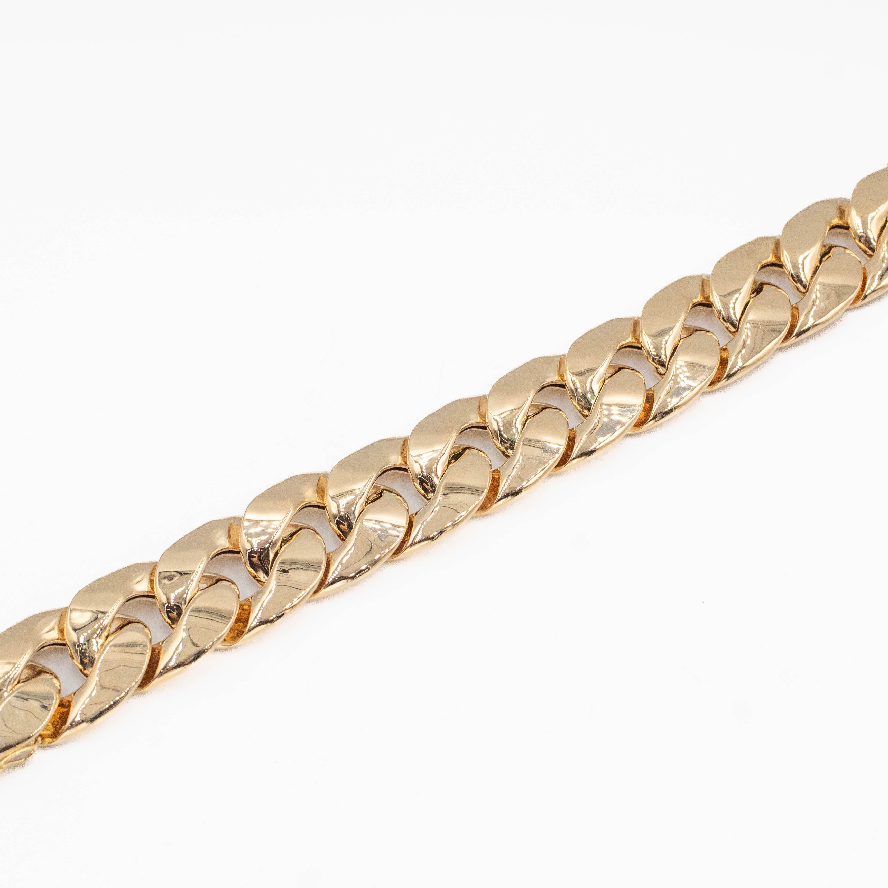 PULSERA MARCA DE DISEÑADOR CON ZIRCONIA ORO 14K