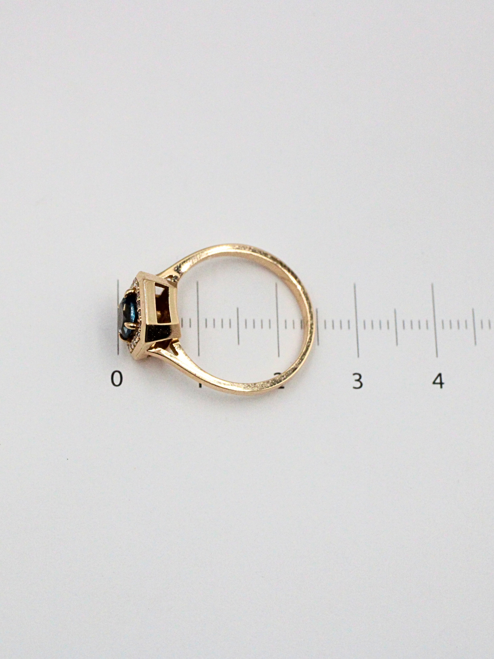 ANILLO ORO ROSA 14K