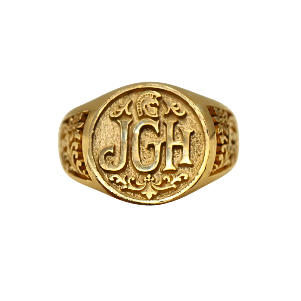 ANILLO PERSONALIZADO ORO 22K
