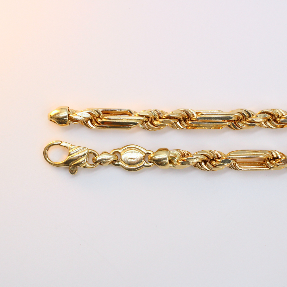 CADENA FIGARO ORO 14K