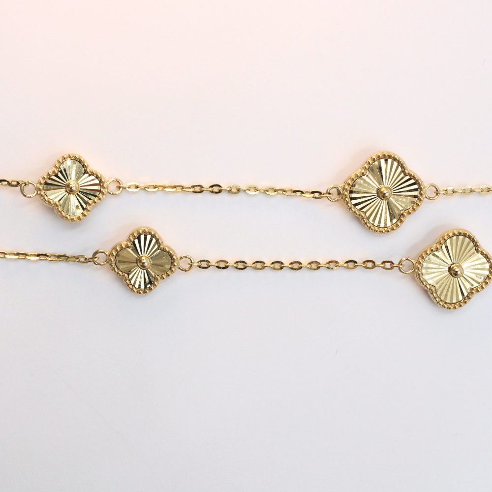 GARGANTILLA DE DISEÑADOR ORO 14K