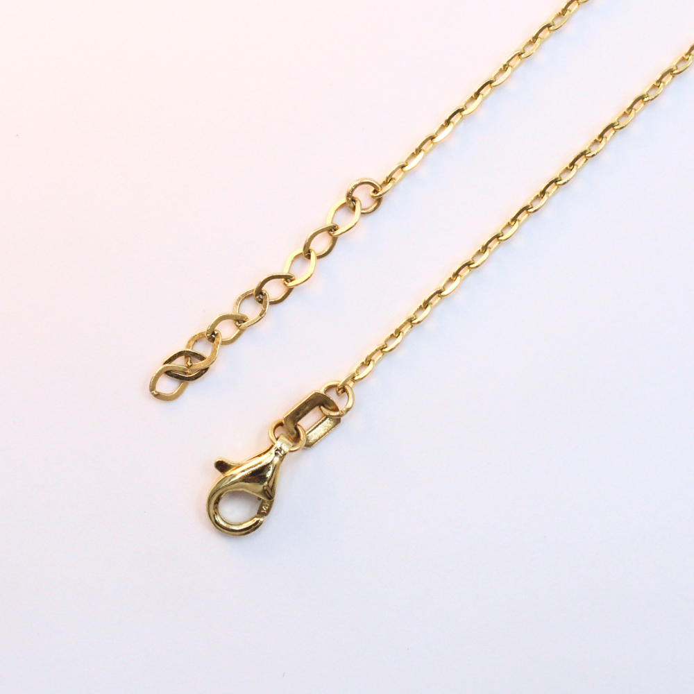 GARGANTILLA DE DISEÑADOR ORO 14K