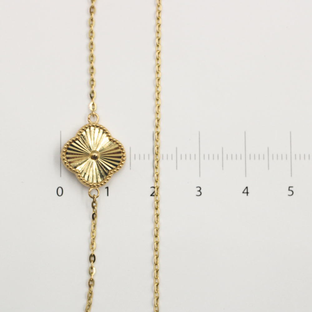 GARGANTILLA DE DISEÑADOR ORO 14K