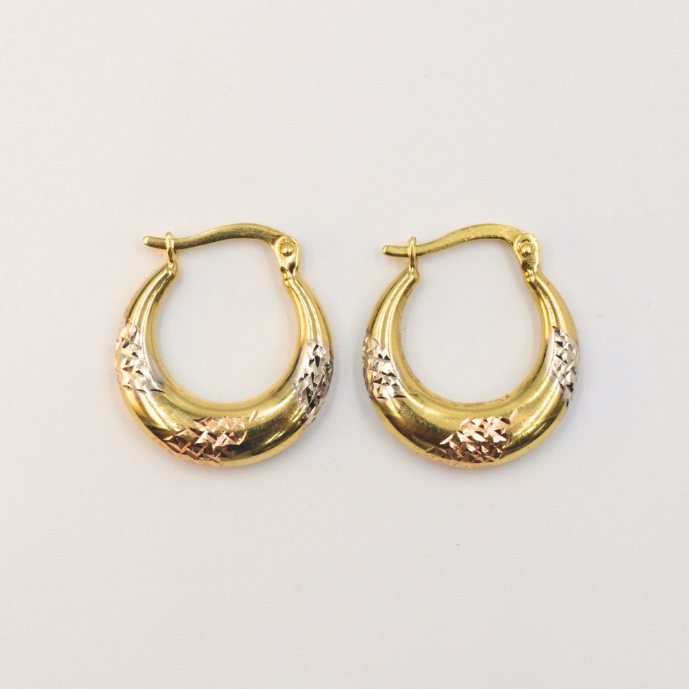 ARRACADAS ORO 14K