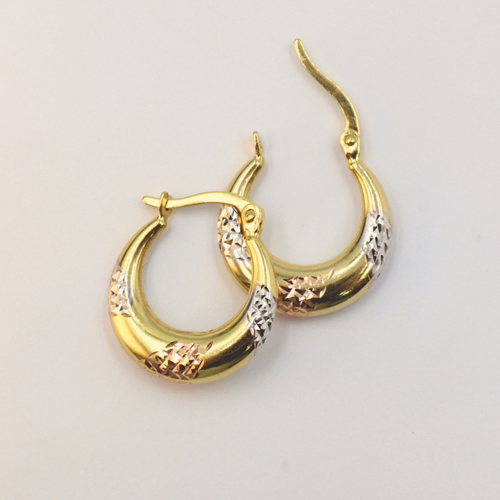 ARRACADAS ORO 14K