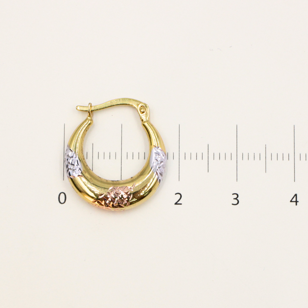 ARRACADAS ORO 14K