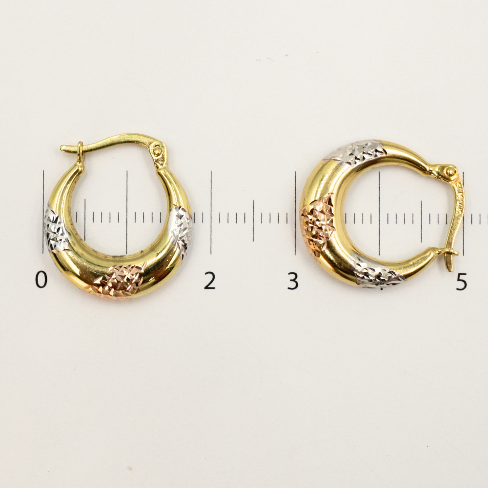 ARRACADAS ORO 14K