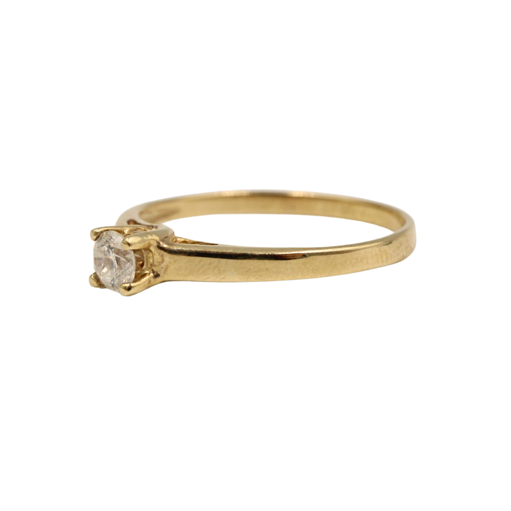 ANILLO DIAMANTE ORO 14K