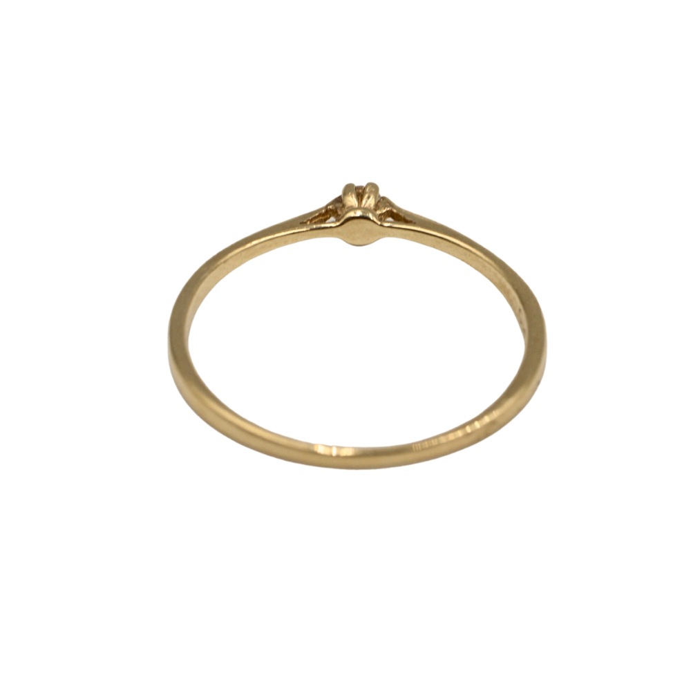 ANILLO DIAMANTE ORO 14K
