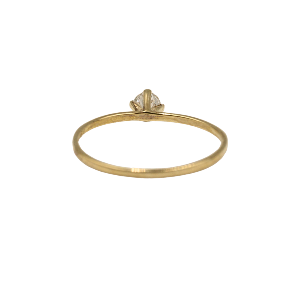 ANILLO DIAMANTE ORO 14K