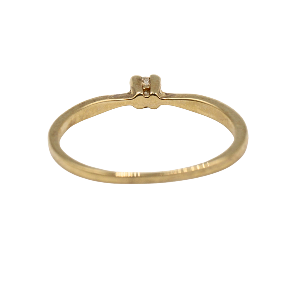 ANILLO DIAMANTE ORO 14K