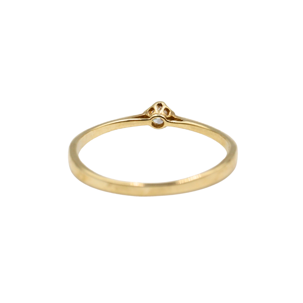 ANILLO DIAMANTE ORO 14K