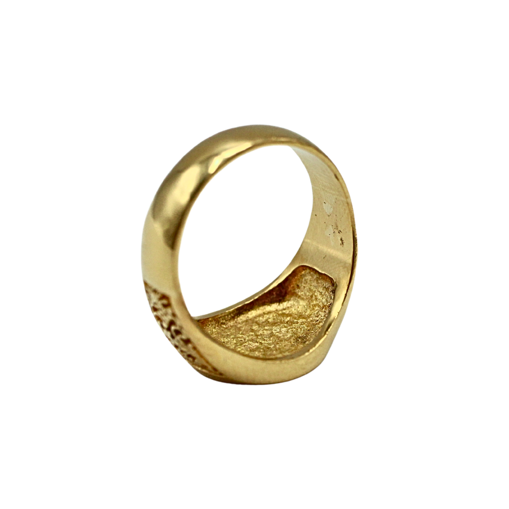 ANILLO PERSONALIZADO ORO 22K
