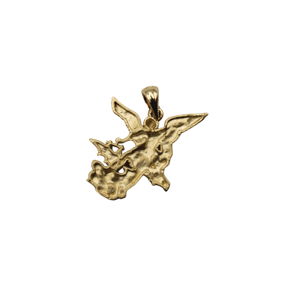 DIJE SAN MIGUEL ARCÁNGEL ORO 14K