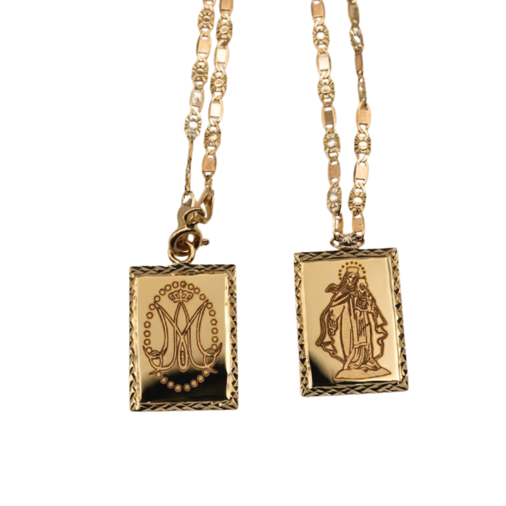 ESCAPULARIO ORO 14K