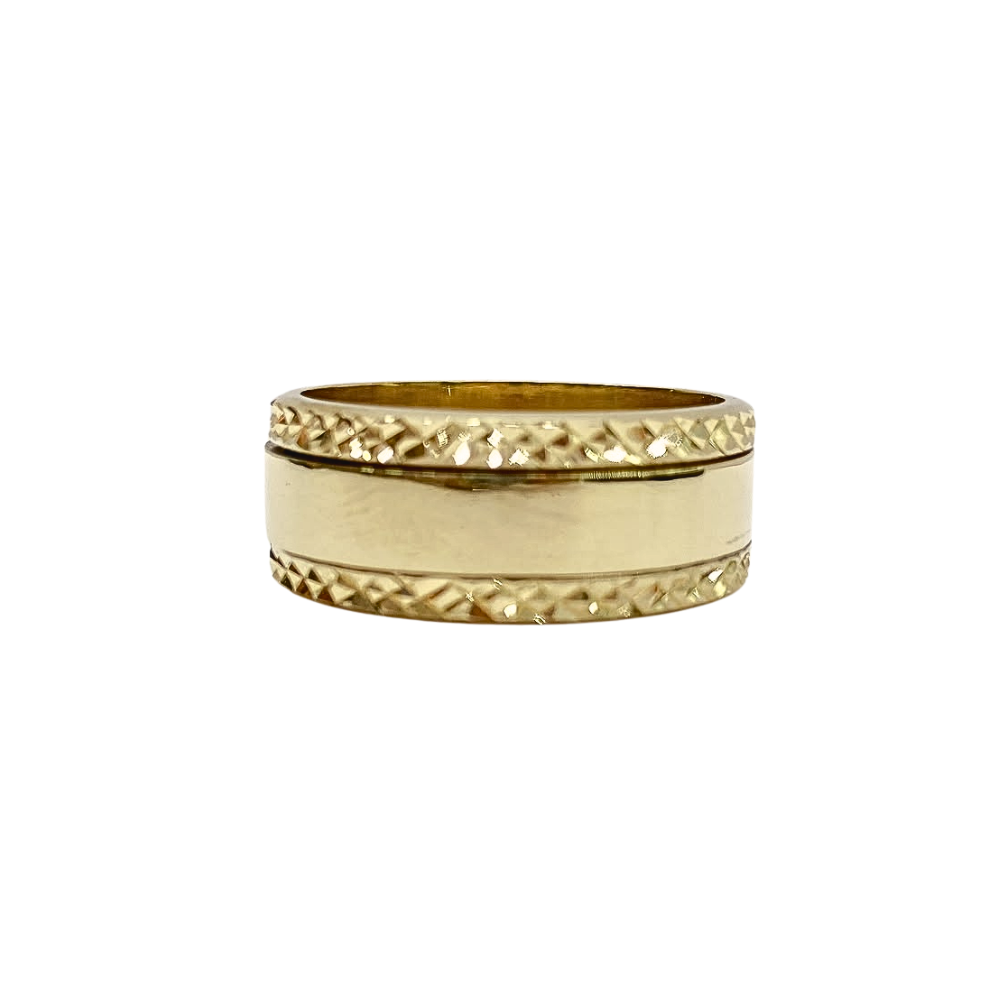 ANILLO GIRATORIO ORO 14K
